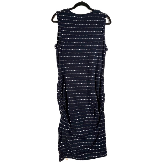 Anthropologie Caryn Black & White Polka Dot Mini Dress - Picture 10 of 12